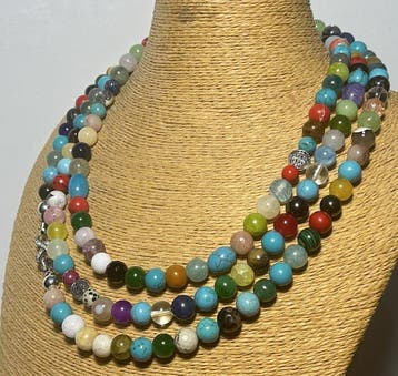 Multipiedras Natural met Kruis van Sint-Benedictus - Ketting, Antiek en Kunst