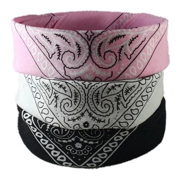 Fako Fashion - 3-Pack Paisley Bandana - Boeren Zakdoek -, Kleding | Heren, Verzenden, Nieuw