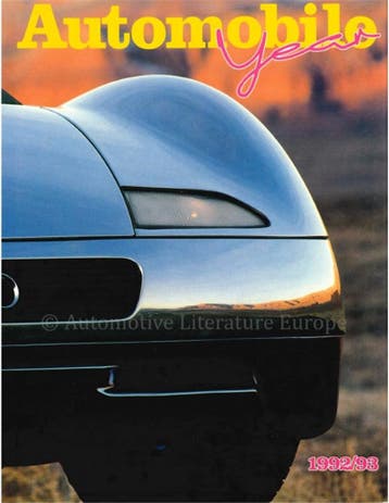 1992/93 AUTO-JAHR JAARBOEK N° 40 ENGELS