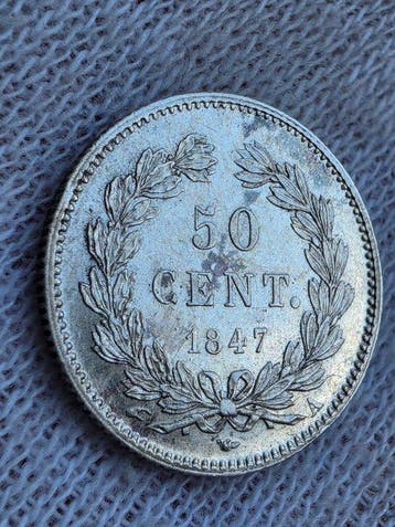 France. Louis Philippe I. 50 Centimes 1847-A, Paris (Sans