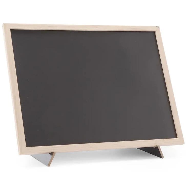 Krijtbord | Hout | Incl. Standaard | 400x300mm HENDI, Articles professionnels, Horeca | Équipement de cuisine, Envoi