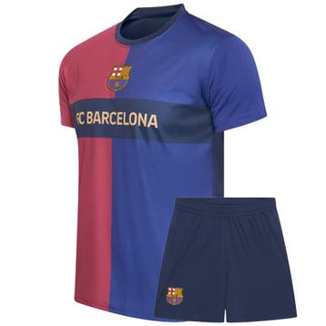 FC Barcelona Voetbaltenue Thuis - Eigen Naam - Kind, Sport en Fitness, Verzenden, Nieuw, Bal