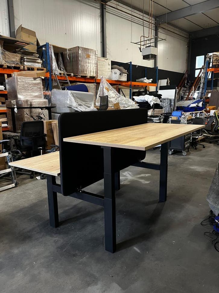 Zit Sta Duo Bureau - Ahrend Bureau - Refurbished, Maison & Meubles, Bureaux, Envoi