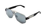 Philipp Plein - PLEIN BADGE SPP107 - Exclusive Silver Metal, Handtassen en Accessoires, Nieuw