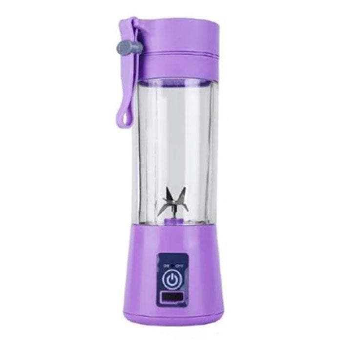 Draagbare Blender met 6 Freesmessen  - Portable Smoothie, Elektronische apparatuur, Blenders, Nieuw, Verzenden