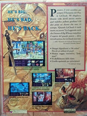 Amiga, LucasArts, Commodore - Amiga - Monkey Island 2:, Nieuw