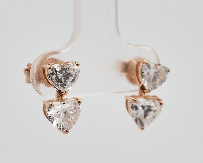 Zonder minimumprijs - Oorbellen - 14 karaat Geel goud -, Handtassen en Accessoires, Oorbellen