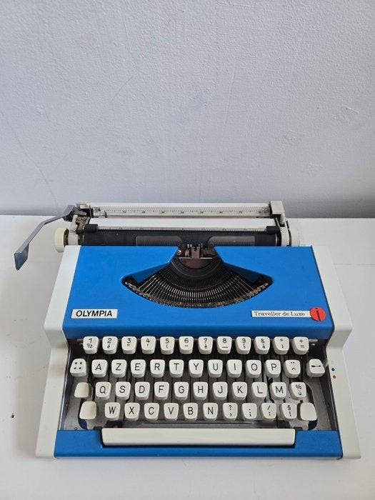 Olympia Traveller De Luxe - Typemachine - 1970-1980, Antiek en Kunst, Kunst | Designobjecten