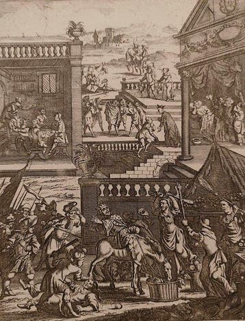 Gaspard Bouttats (1640–1695) - Don Quichotte de la Manche