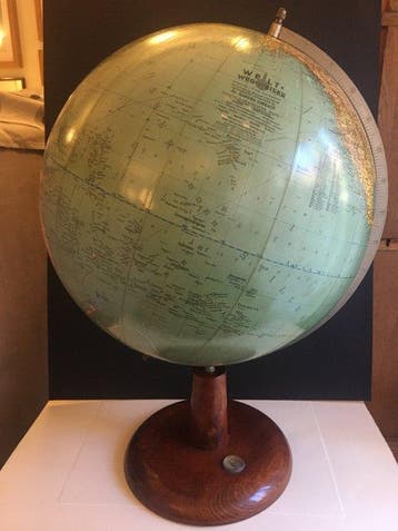 Terrestrial table globe - Dr. Sandro Limbach - Welt Weg, Antiek en Kunst
