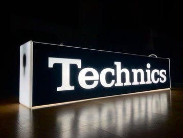 Rare Vintage Original Technics Hi-Fi Audio Stereo Shop Store