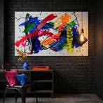 Monika Spiewak - Abstract - Oil Painting Stretched On The