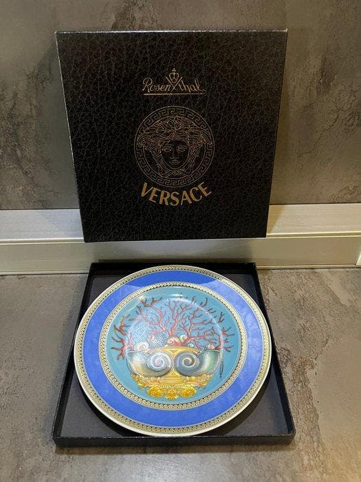 Vide-poche - Rosenthal - Versace - De schatten van de zee -, Antiek en Kunst, Antiek | Glaswerk en Kristal