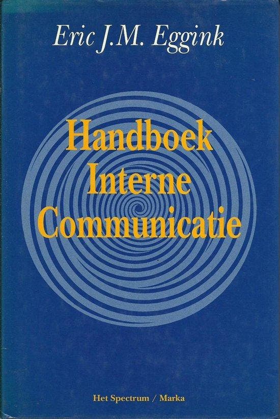 Handboek interne communicatie / Marka 9789027425102, Boeken, Studieboeken en Cursussen, Gelezen, Verzenden