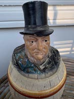 Pot à tabac - Grès - Tabakspot Paul Kruger, Antiek en Kunst