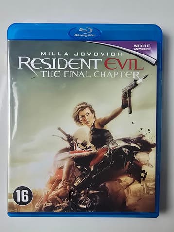 RESIDENT EVIL THE FINAL CHAPTER (BLURAY)