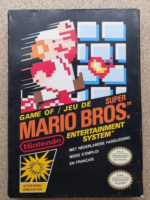 Nintendo - Nes - Super Mario Bros. - Rare nintendo badge, Games en Spelcomputers, Spelcomputers | Overige Accessoires