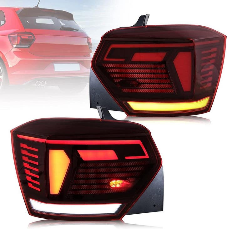 Dynamische Volledig LED Achterlichten voor Volkswagen Polo 2, Autos : Divers, Tuning & Styling, Enlèvement ou Envoi