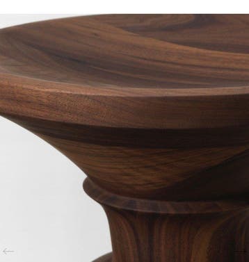 Vitra - Charles Eames - Bijzettafel - Model B - Walnoot -
