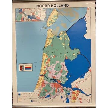 Klassikale kaart Noord-Holland, Verzenden, Nieuw