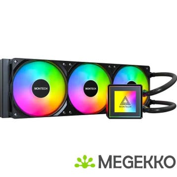 Montech PureFlow ARGB 360 Zwart, Computers en Software, Verzenden, Nieuw