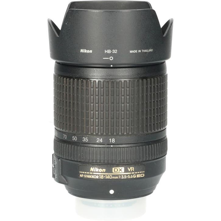 Tweedehands Nikon AF-S 18-140mm f/3.5-5.6 ED VR DX CM6672, Audio, Tv en Foto, Foto | Lenzen en Objectieven, Overige typen, Gebruikt