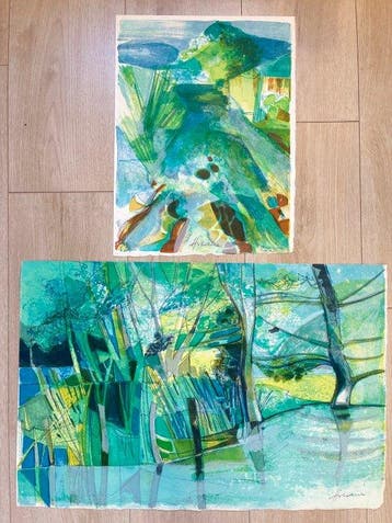 Camille Hilaire (1916-2004) - La Bruche & La Doller - 2, Antiquités & Art
