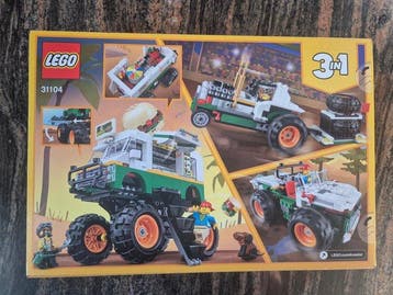Lego Set - 31104 - Creator - Monster Burger Truck, Nieuw