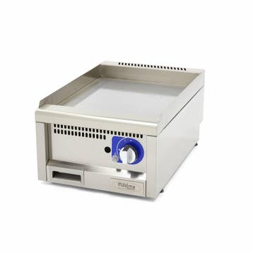 Horeca Grillplaat - Glad - Enkel - 60 cm Diep - Gas, Verzenden