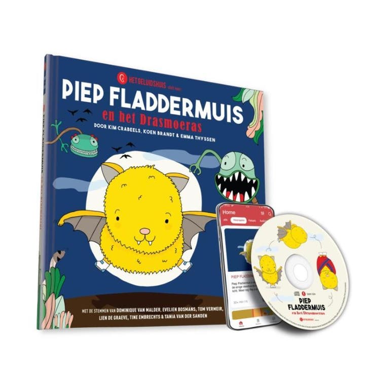Piep Fladdermuis en het drasmoeras / Piep Fladdermuis / 1, Livres, Livres pour enfants | 0 an et plus, Envoi