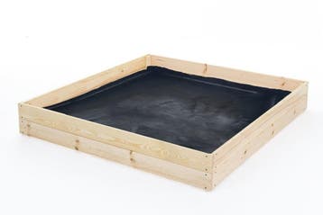 Moestuinbak Ouderen 120x120 | Lage Houten Kweekbak | Nieuw, Tuin en Terras, Minder dan 30 cm, 100 cm of meer, Vierkant, Nieuw