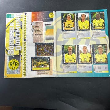 1997 Panini Original edition, Panini Fussball 97 Bundasliga, Collections