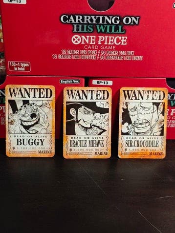 Bandai - 6 Card - One Piece - Imagine Wanted - Carte promo,