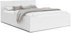 Lits-jumeaux Bed | Opklapbaar | Premium | OP=OP, Verstelbaar, Beige, Nieuw, Hout