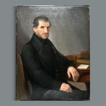 Italiaanse school (XVIII) - Ritratto Virile