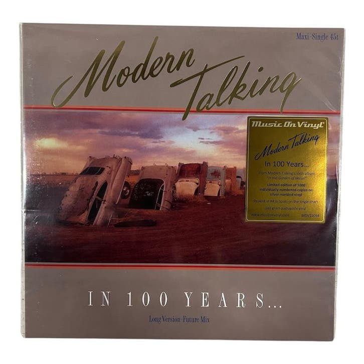 Modern Talking - In 100 Years Limited Edition Silver Marbled, CD & DVD, Vinyles | Autres Vinyles, Envoi