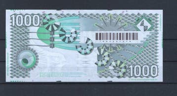 Nederland. - 1000 Gulden - 1994 - Pick 102 (Zonder