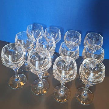 Nachtmann - Drinkservies voor 6 (12) - Sonja - Kristal, Antiek en Kunst