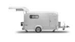 Lume Traveler - Adventure - Luxe Aluminium Caravan, Caravans en Kamperen, Caravans, Overige merken, Vast bed, Tot en met 2, Airco