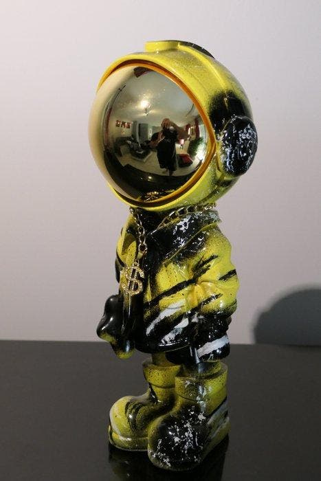 RichART - Astronaute version Dollar, Antiek en Kunst, Kunst | Designobjecten