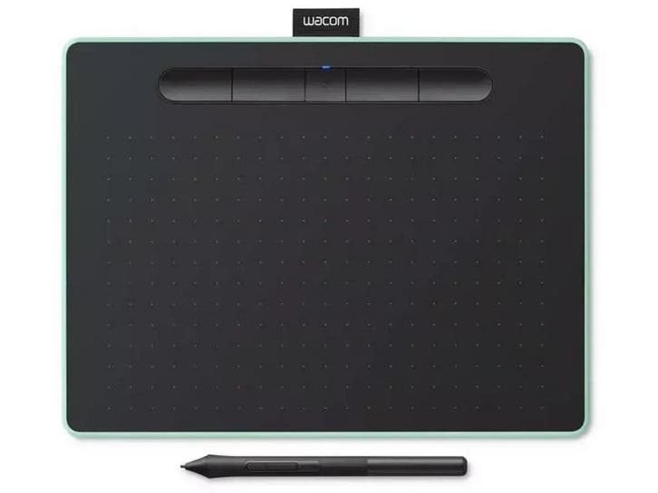 Wacom Intuos M - Tekentablet - Bluetooth 4.2 - Groen, Computers en Software, Overige Computers en Software, Nieuw, Verzenden