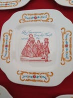 Boch Belgium - Cornelis Troost - Assiette (6) - Porcelaine