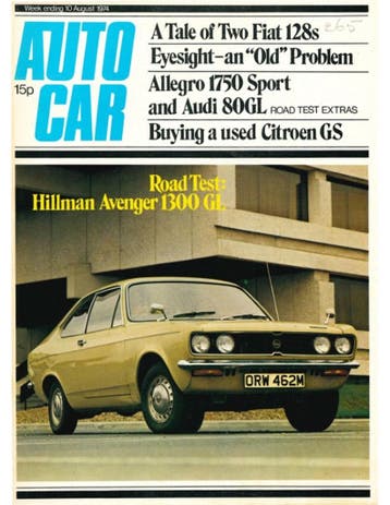 1974 AUTOCAR MAGAZINE 4059 ENGELS, Ophalen of Verzenden