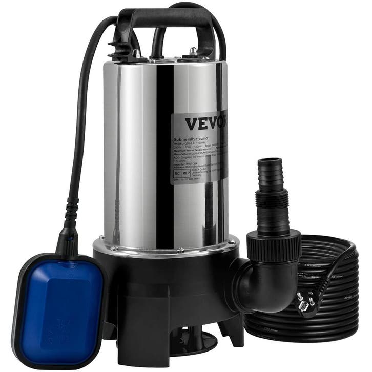 Vevor Dompelpomp 1100W | 34% Retour Deal | Sla nu toe!, Tuin en Terras, Waterpompen, Elektrisch, Zo goed als nieuw, Dompelpomp