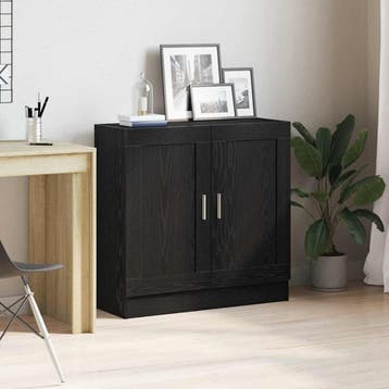 vidaXL Boekenkast 3-laags 82,5 x 30,5 x 80 cm Bewerkt hout, Huis en Inrichting, Verzenden, Nieuw