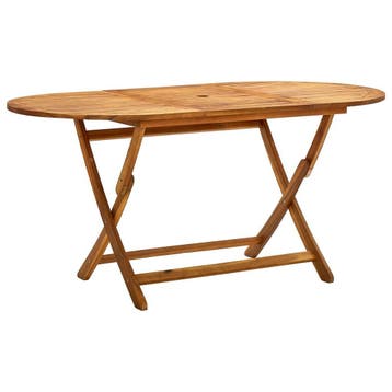 Tuintafel Acacia 160cm | Retour Deal | 41% Korting, Tuin en Terras, Tuintafels, Verzenden, Zo goed als nieuw, Rechthoekig, Hout