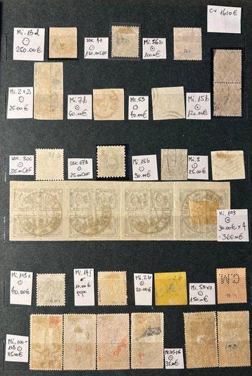 Europa 1855/1940 - Europa 1850–1940 – Klassieke, Postzegels en Munten, Gestempeld