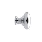 Meubelknop 25 mm in glanzend nikkel - De Oude Deurklink, Ophalen of Verzenden, Nieuw, Koper of Messing, Klink of Kruk