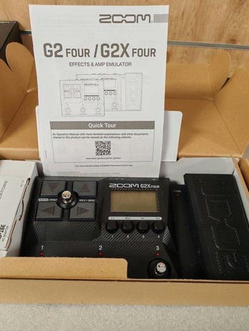 Zoom G2x Four - Pédale deffet, Muziek en Instrumenten, Nieuw