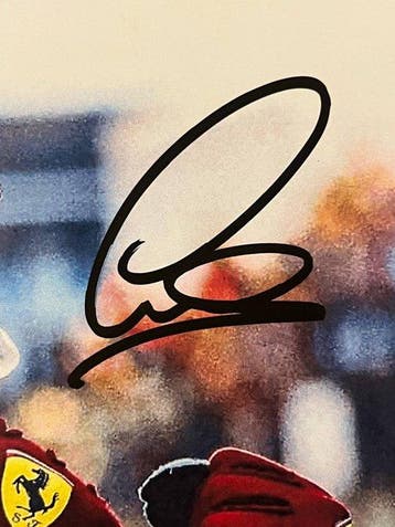 Ferrari - China 2025 Sprint Race - Winner - Signed - Lewis